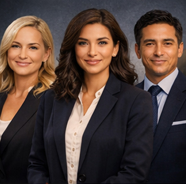 Attorney and client reviewing cross-border visa and residency documentation